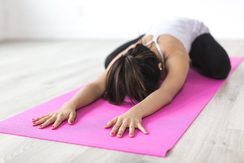 Yin Yoga Woman